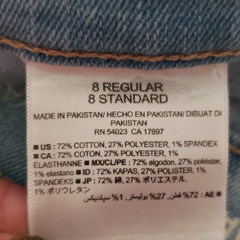 EUC Old Navy flare Jeans sz8 - Picture 3 of 4